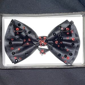 Rhinestoned custom bow tie